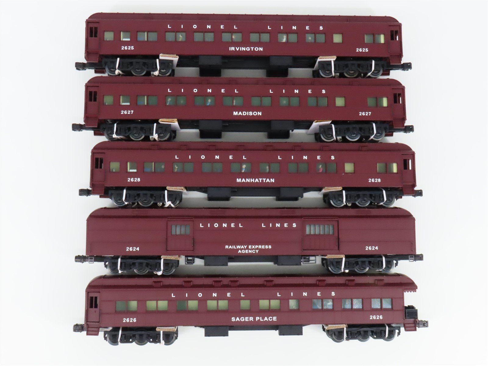O Gauge 3Rail Lionel 6-31705 50th Anniversary Commemorative Steam Passenger Set