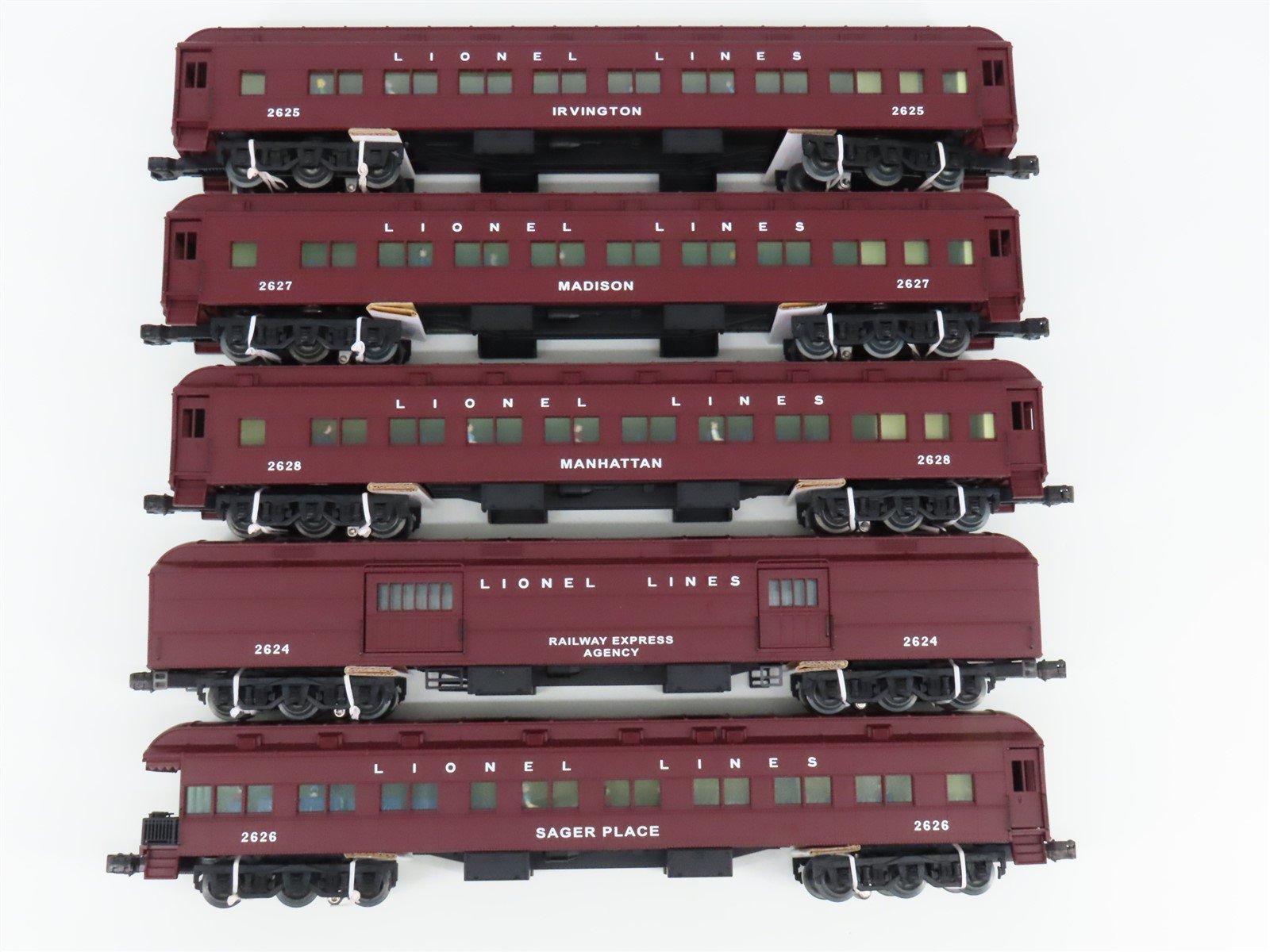 O Gauge 3Rail Lionel 6-31705 50th Anniversary Commemorative Steam Passenger Set