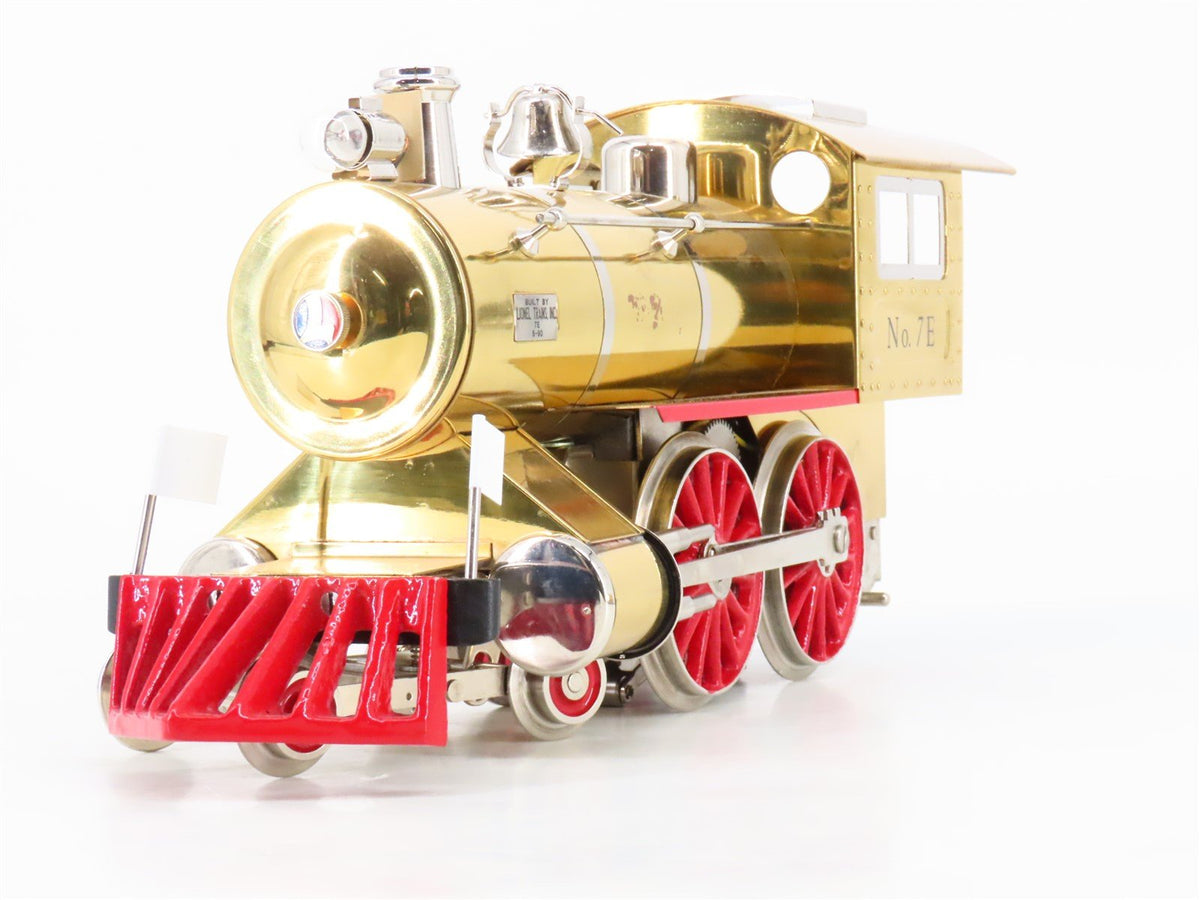 Standard Gauge Lionel 6-13103 Lionel Lines Old 7 4-4-0 Steam Locomotive #7E