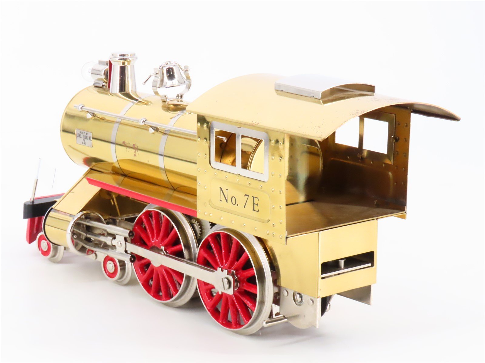 Standard Gauge Lionel 6-13103 Lionel Lines Old 7 4-4-0 Steam Locomotive #7E