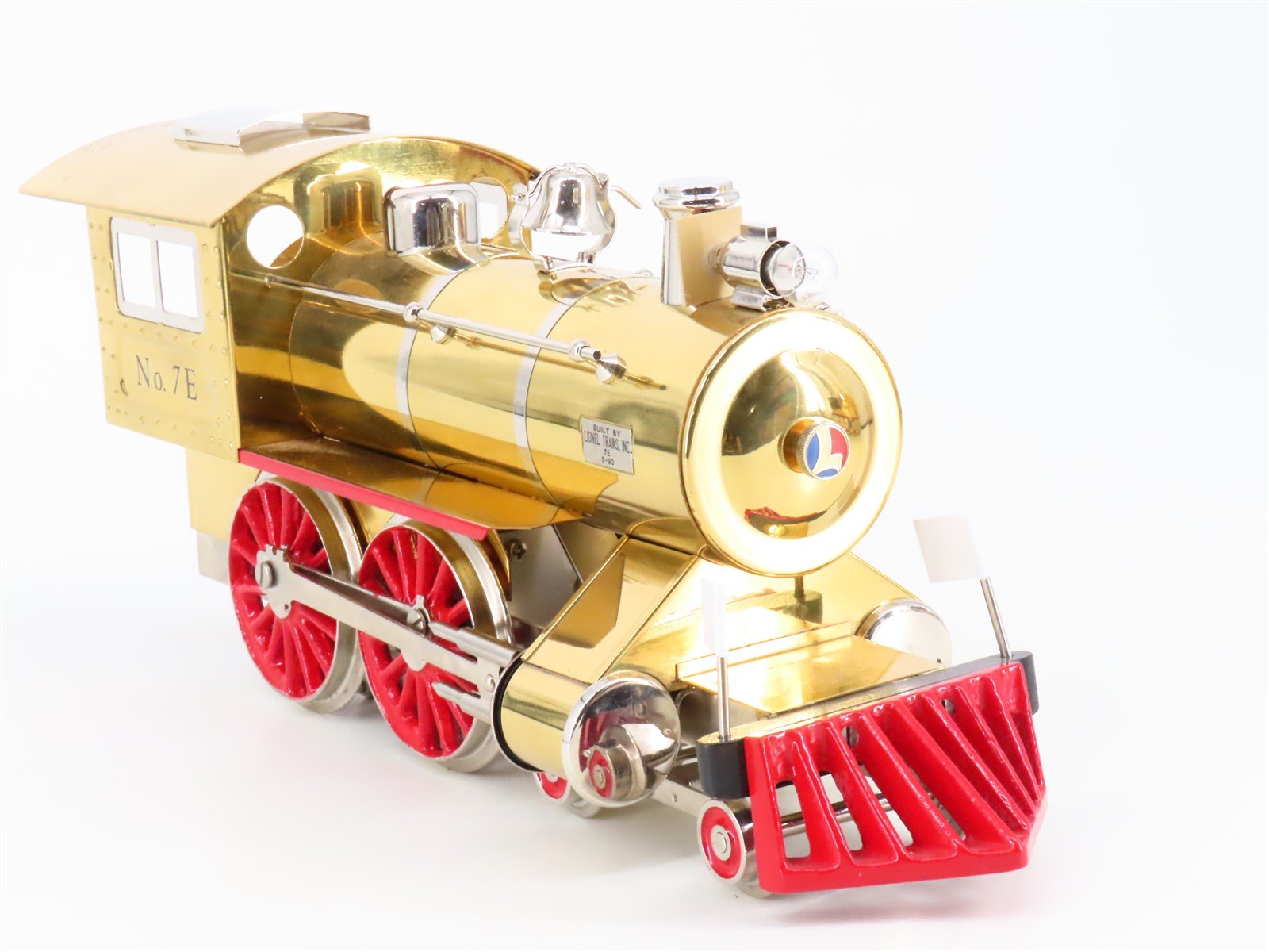 Standard Gauge Lionel 6-13103 Lionel Lines Old 7 4-4-0 Steam Locomotive #7E