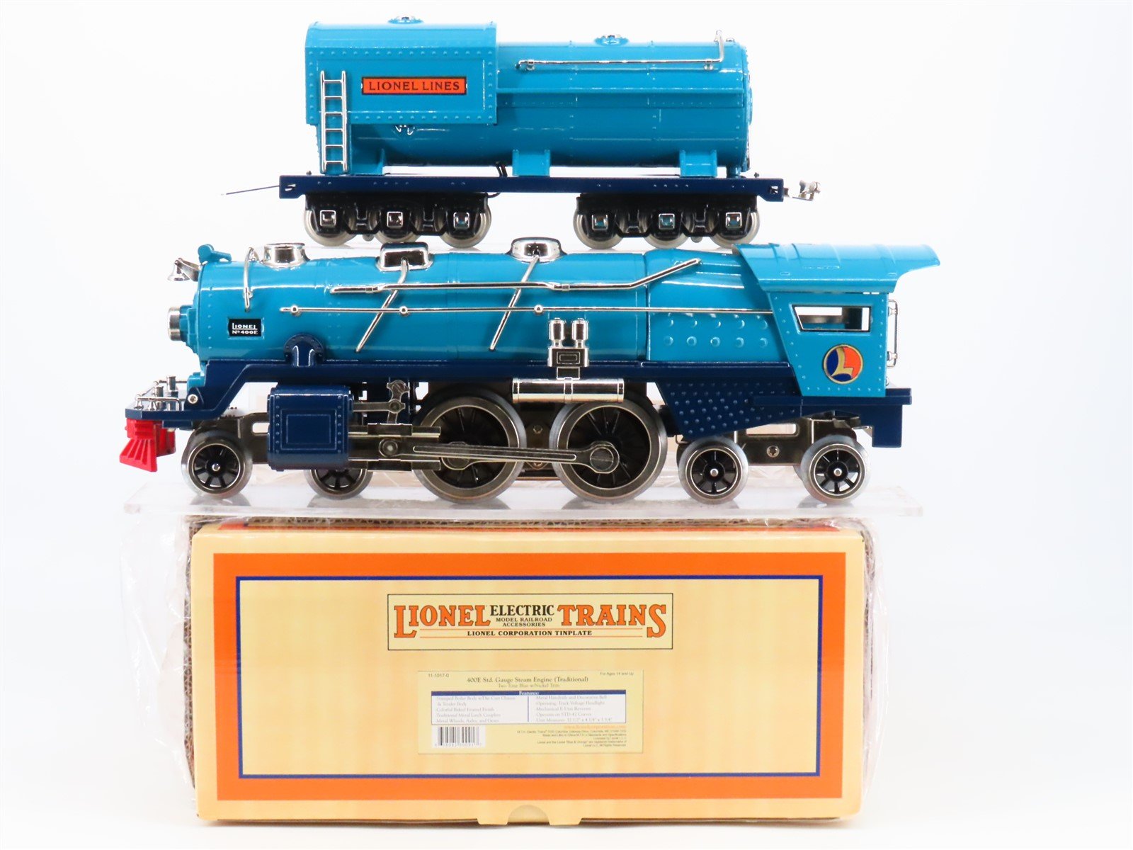 Standard Gauge Lionel/MTH 11-1017-0 Lionel lines 4-4-4 Steam Locomotive #400E