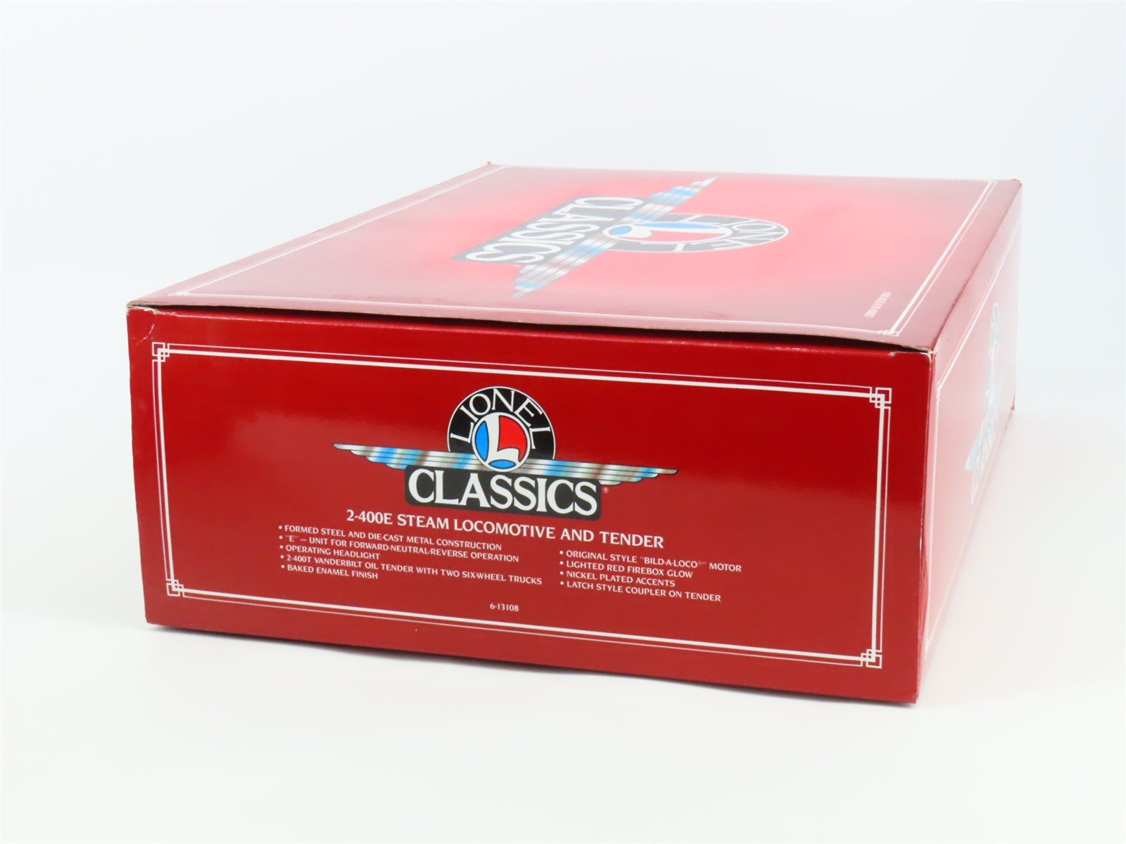 Standard Gauge Lionel 6-13108 Lionel Lines 4-4-4 Steam Locomotive #2-400E