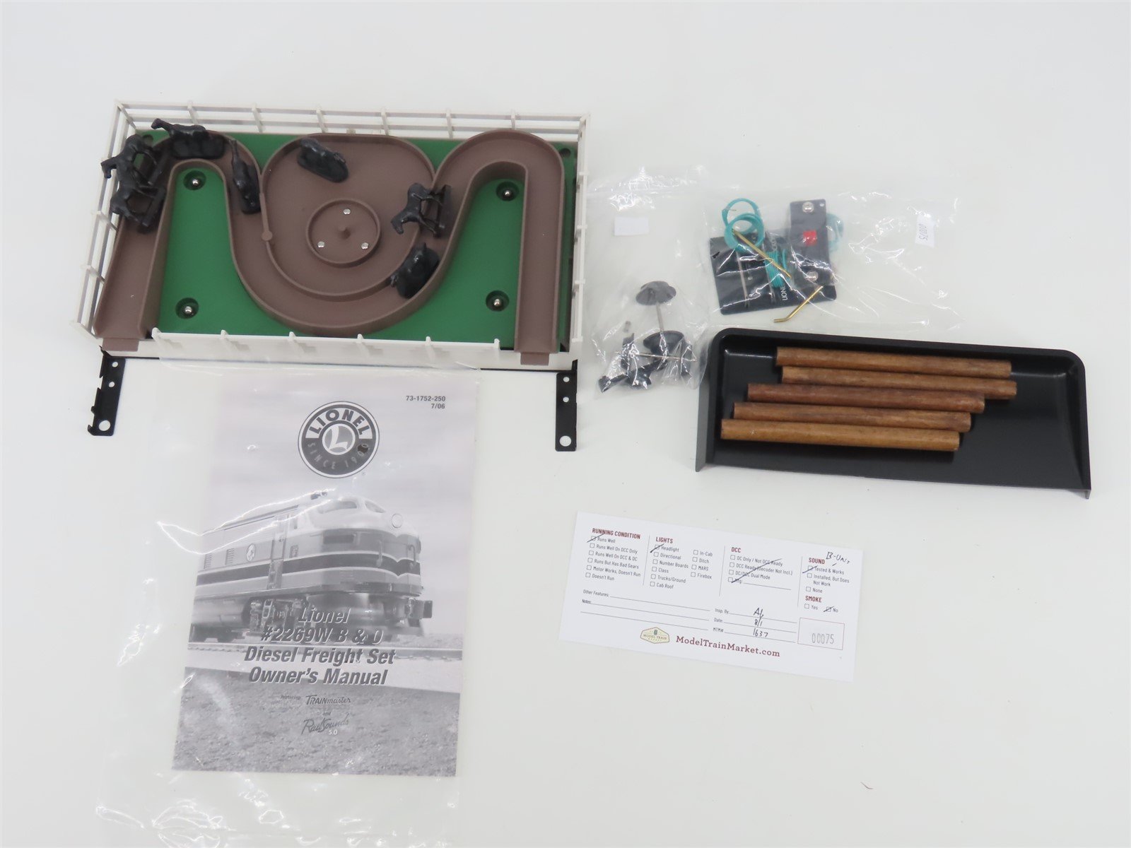 O Gauge 3-Rail Lionel 6-31752 #2269W B&O Railway Diesel Freight Set