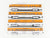 O Gauge 3-Rail Lionel 6-21955 DRGW Rio Grande F3 A/A Diesel Passenger Set