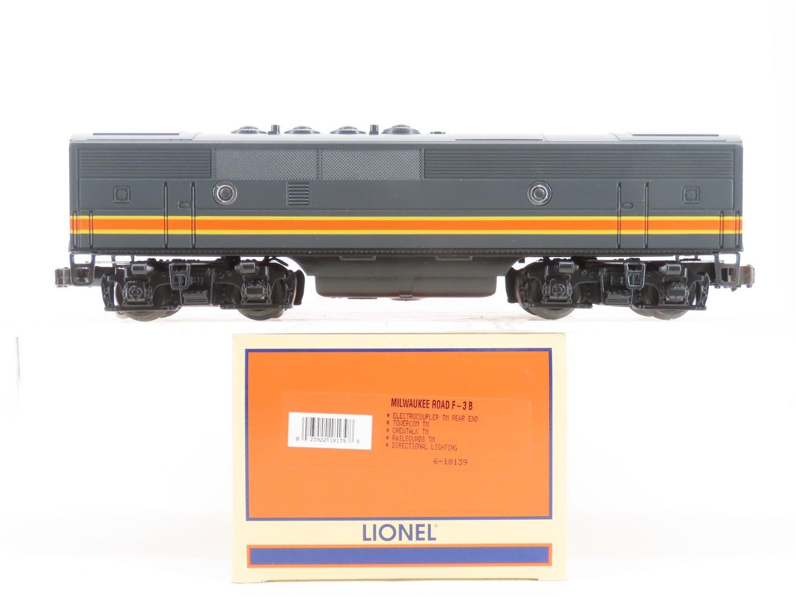 O Gauge 3-Rail Lionel 6-18139 MILW Milwaukee Road F3B Diesel Loco UNPOWERED
