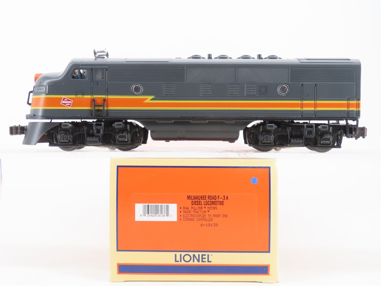 O Gauge 3-Rail Lionel 6-18138 MILW Milwaukee Road F3A Diesel Locomotive #75A
