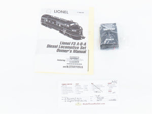 O 3-Rail Lionel 6-11903 ACL Atlantic Coast Line F3 ABA Diesel Set w/TMCC & Sound