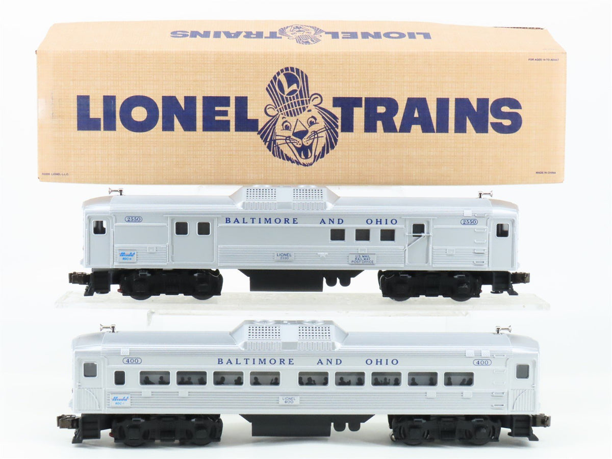 O Gauge 3-Rail Lionel 6-38313 B&amp;O Conventional Classic Budd RDC 2-Pack
