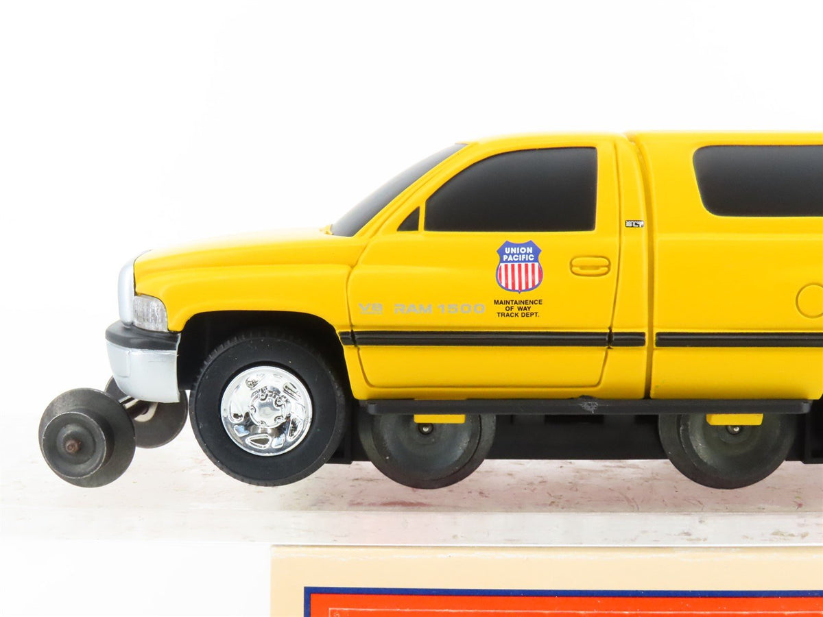 O Gauge 3-Rail Lionel 6-18439 UP Union Pacific Dodge Ram Track Inspection Truck