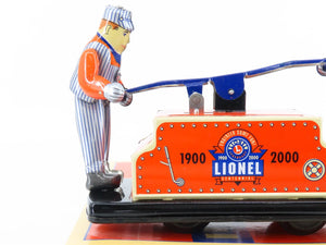 O Gauge Lionel Schylling Toys Collector's Series Tinplate Wind-Up Handcar w/ COA