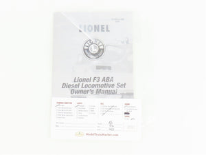 O Gauge 3-Rail Lionel 6-14512 EMD Demonstrator F3 A/B/A Diesel Locomotive Set