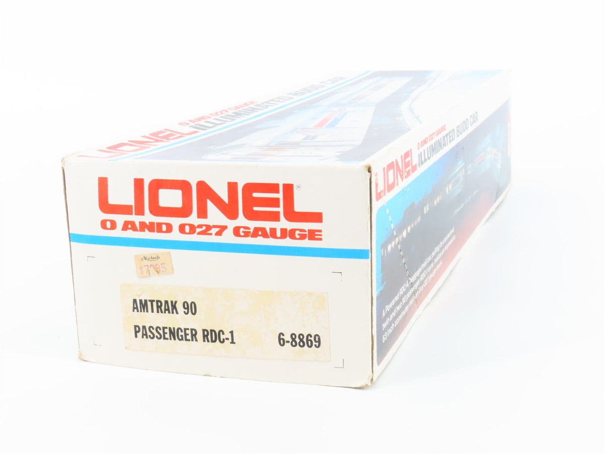 O Gauge 3-Rail Lionel 6-8869 AMTK Amtrak Budd RDC-1 Diesel Rail Car - Unpowered