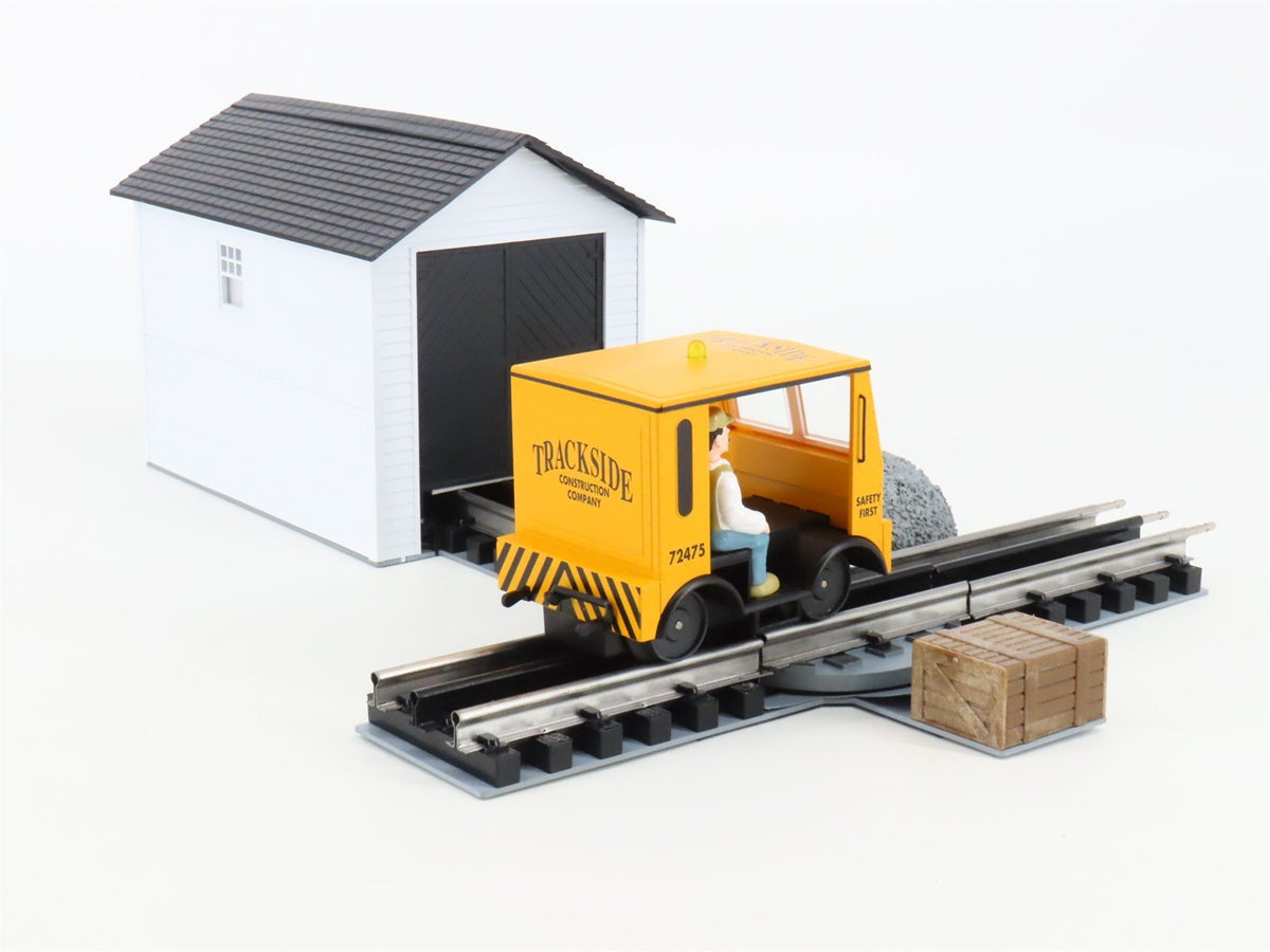 O Gauge 3-Rail K-Line K-42409 Speeder Shed w/Trackside Speeder &amp; Track