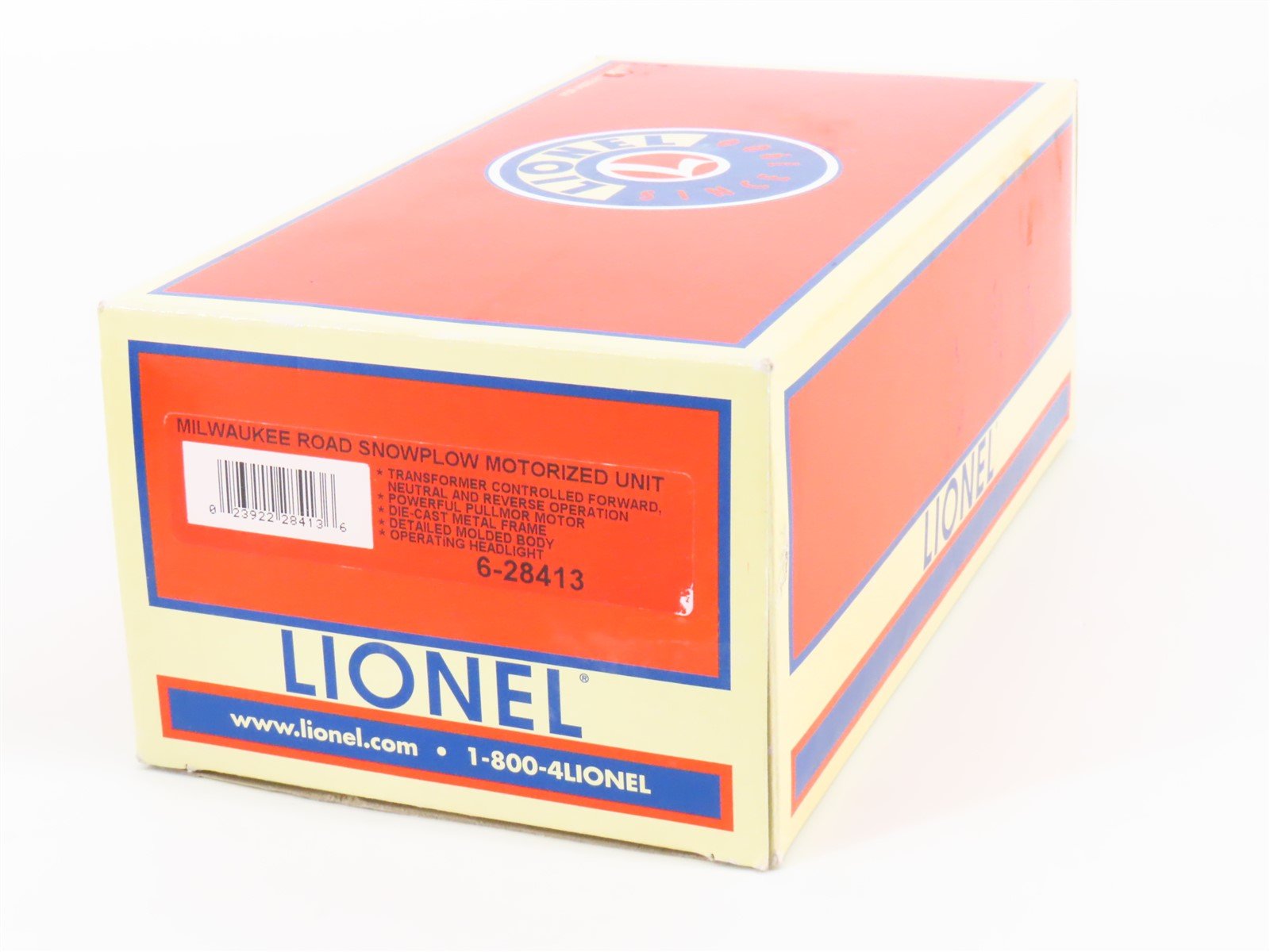 O Gauge 3-Rail Lionel 6-28413 MILW Milwaukee Road Diesel Snowplow #X903