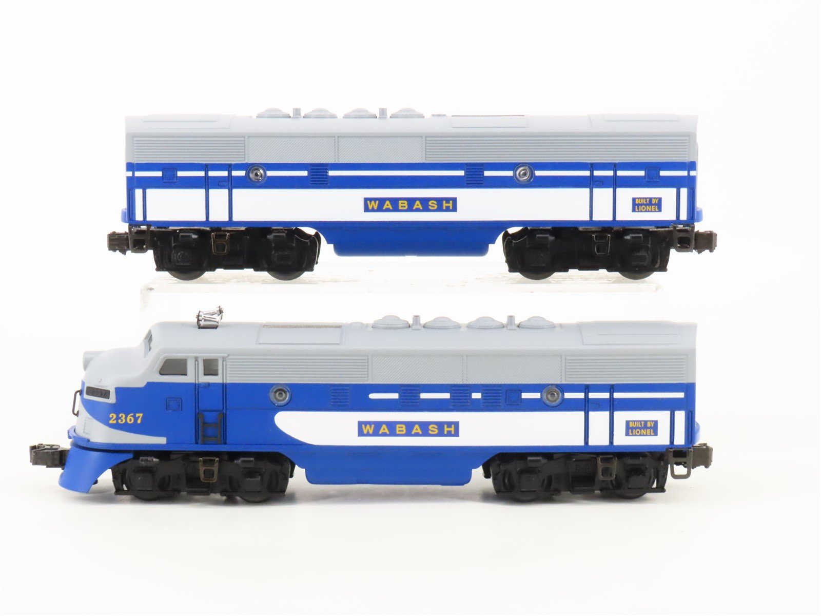 O Gauge 3-Rail Lionel 6-38386 WAB Wabash F3 A/B Diesel Locomotive Set