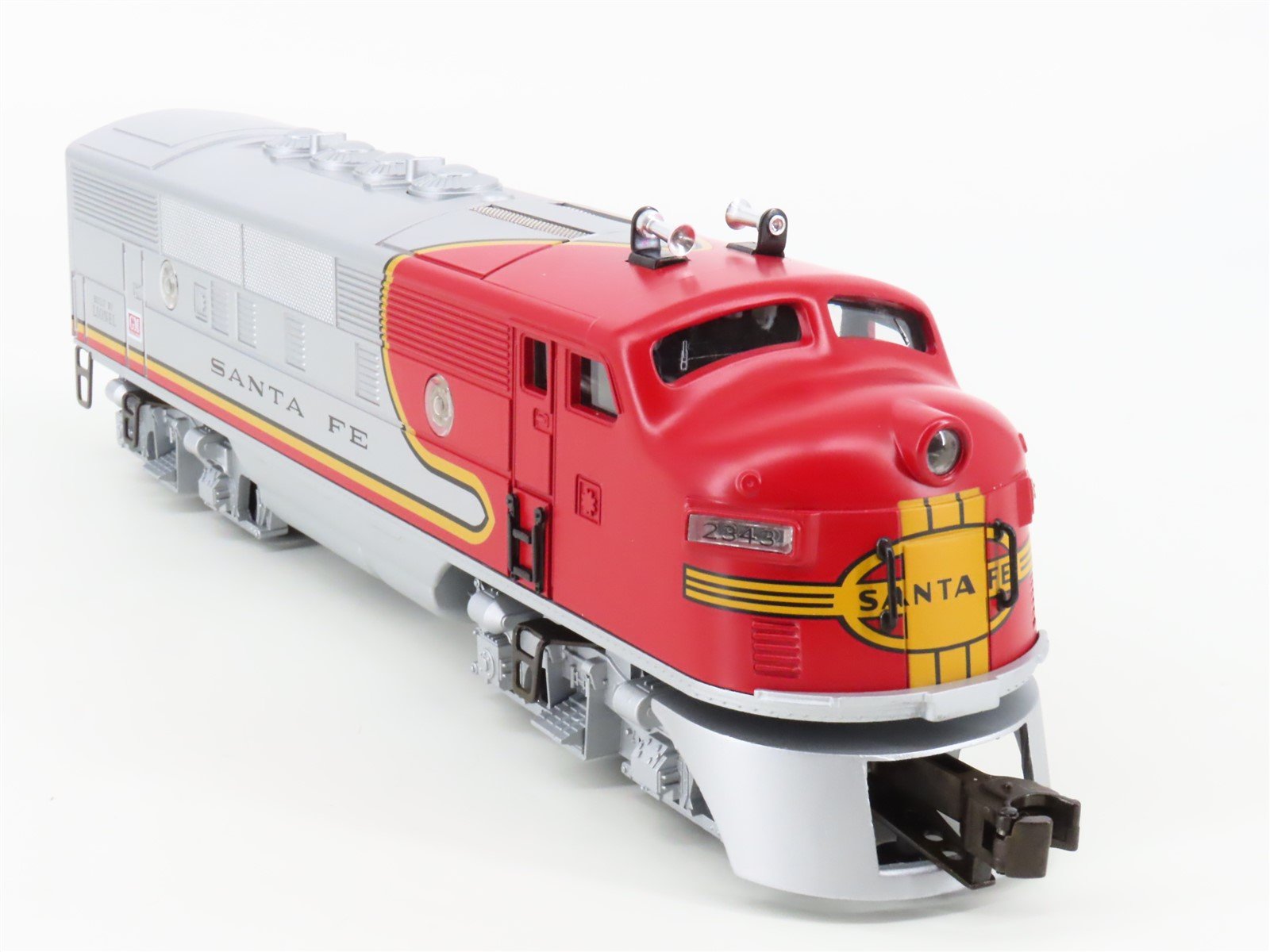 O Gauge 3-Rail Lionel 6-38312 #2343 ATSF Santa Fe F3 A/A Diesel Locomotive Set