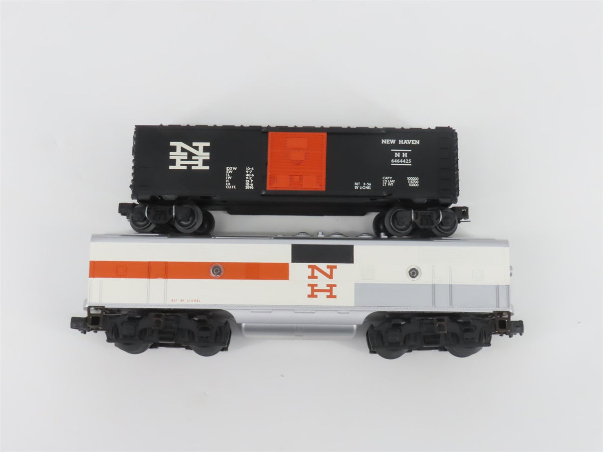 O Gauge 3-Rail Lionel 6-38324 2507W New Haven F3 A/B Diesel Freight Train Set