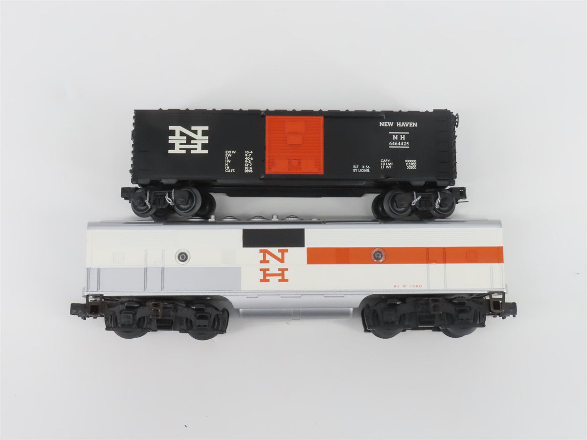 O Gauge 3-Rail Lionel 6-38324 2507W New Haven F3 A/B Diesel Freight Train Set