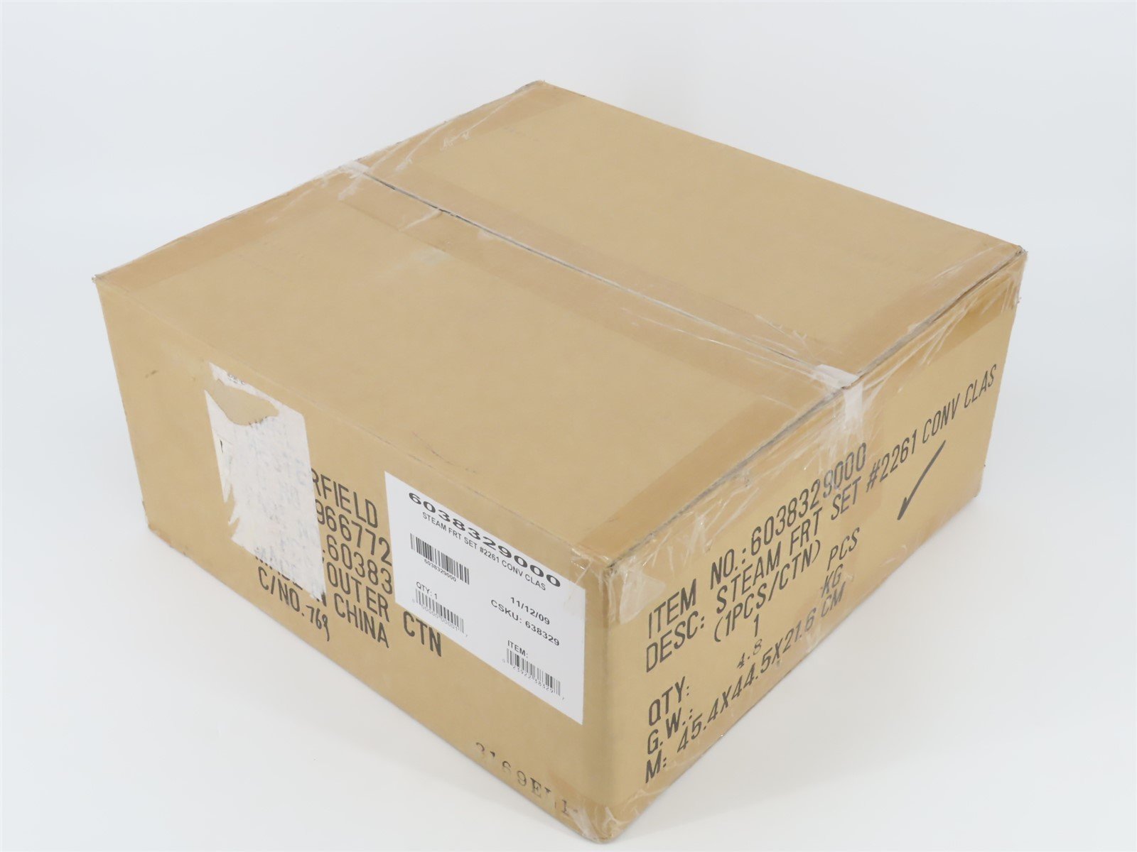 O Gauge 3-Rail Lionel 6-38329 2261WS PRR Pennsylvania 4-6-4 Steam Freight Set