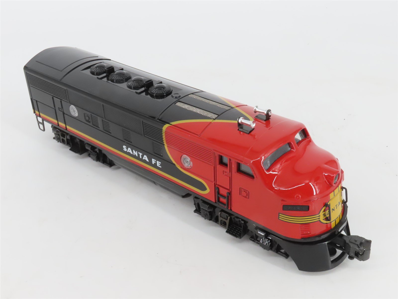 O Gauge 3-Rail Lionel 6-38365 #2333 ATSF Santa Fe Black Bonnet F3 A/A Diesel Set