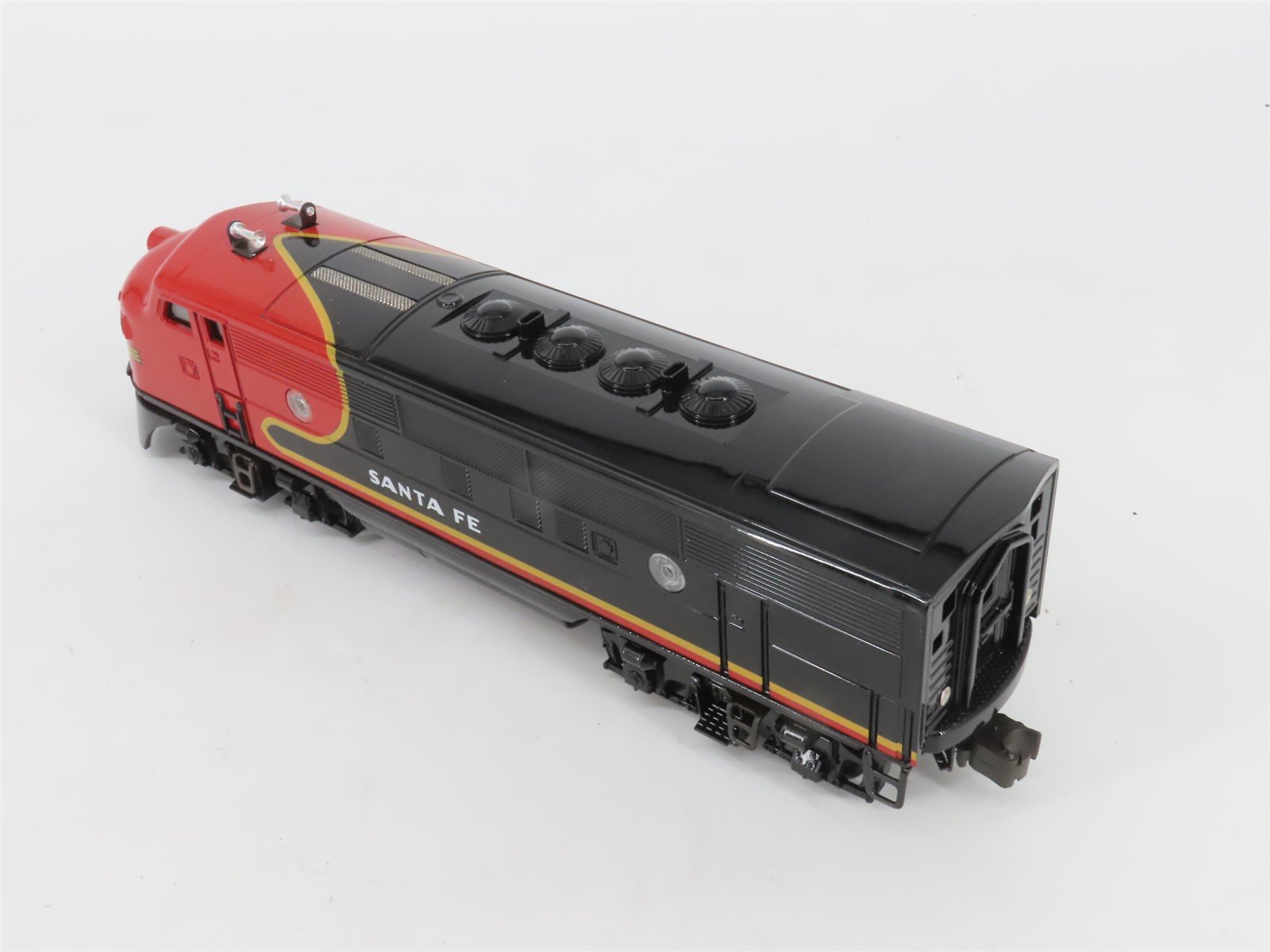 O Gauge 3-Rail Lionel 6-38365 #2333 ATSF Santa Fe Black Bonnet F3 A/A Diesel Set