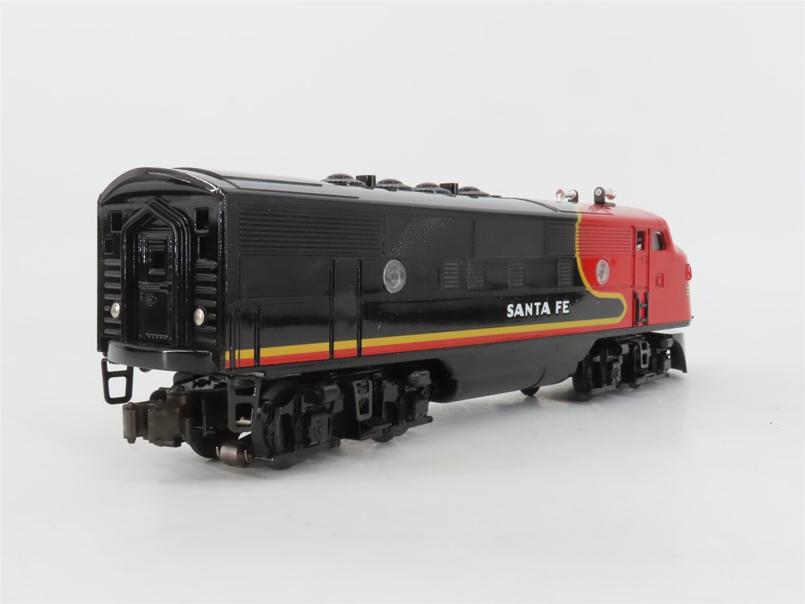 O Gauge 3-Rail Lionel 6-38365 #2333 ATSF Santa Fe Black Bonnet F3 A/A Diesel Set