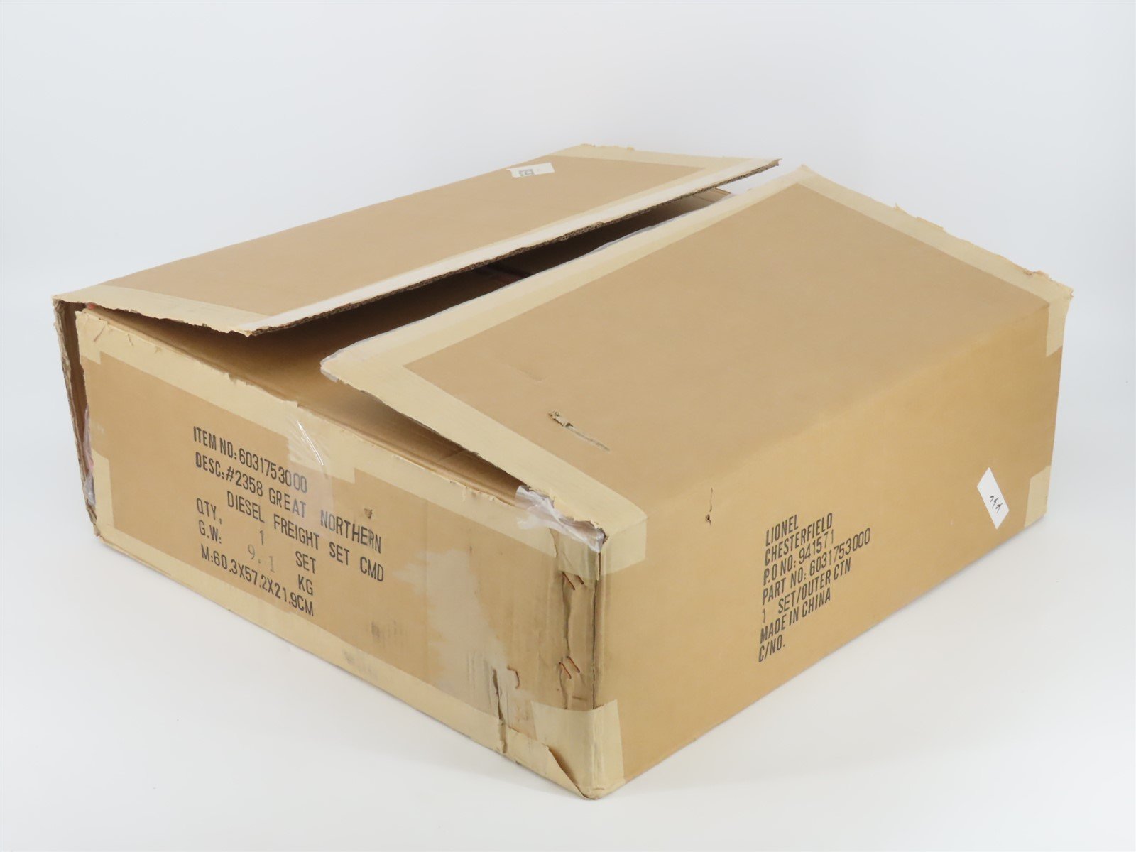 O Gauge 3-Rail Lionel 6-31753 GN Great Northern Diesel/Electric Freight Set