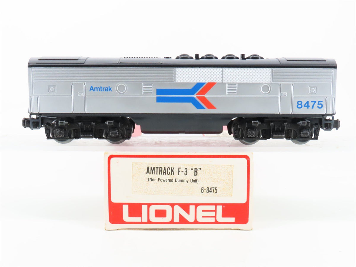O Gauge 3-Rail Lionel 6-8475 Amtrak F3B Diesel Locomotive #8475 UNPOWERED