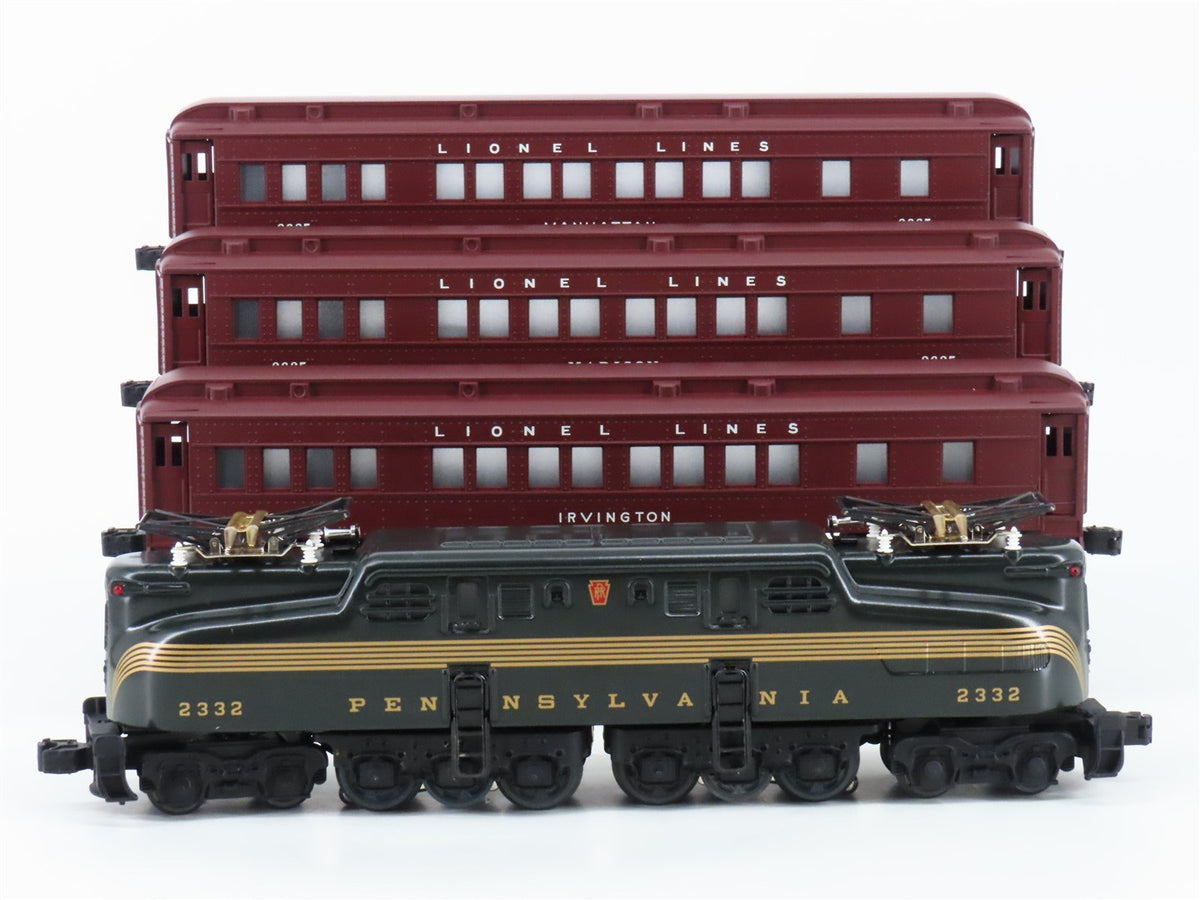 O Gauge 3-Rail Lionel 6-31777 PRR Pennsylvania GG1 Electric Loco Passenger Set