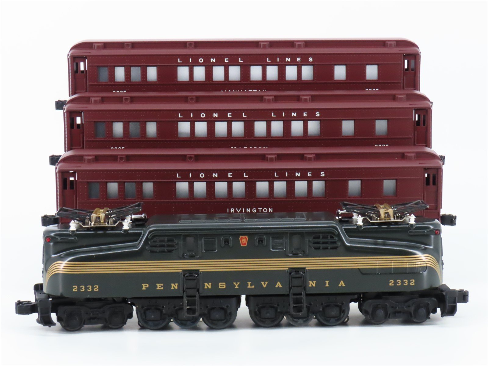 O Gauge 3-Rail Lionel 6-31777 PRR Pennsylvania GG1 Electric Loco Passenger Set