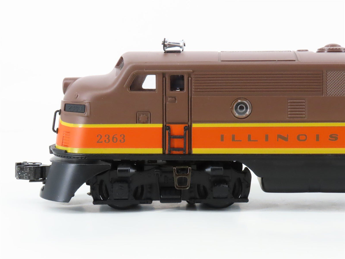 O Gauge 3-Rail Lionel 6-38358 Illinois Central F3 A/B Diesel Freight Set