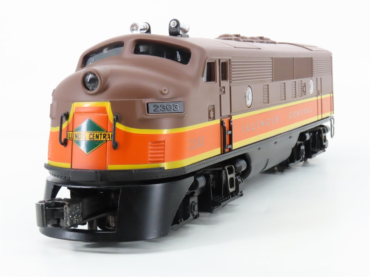 O Gauge 3-Rail Lionel 6-38358 Illinois Central F3 A/B Diesel Freight Set