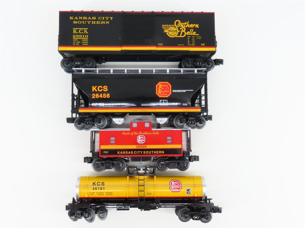 O Gauge 3-Rail Lionel 6-30186 KCS Southern Belle GP38 Diesel Freight Set