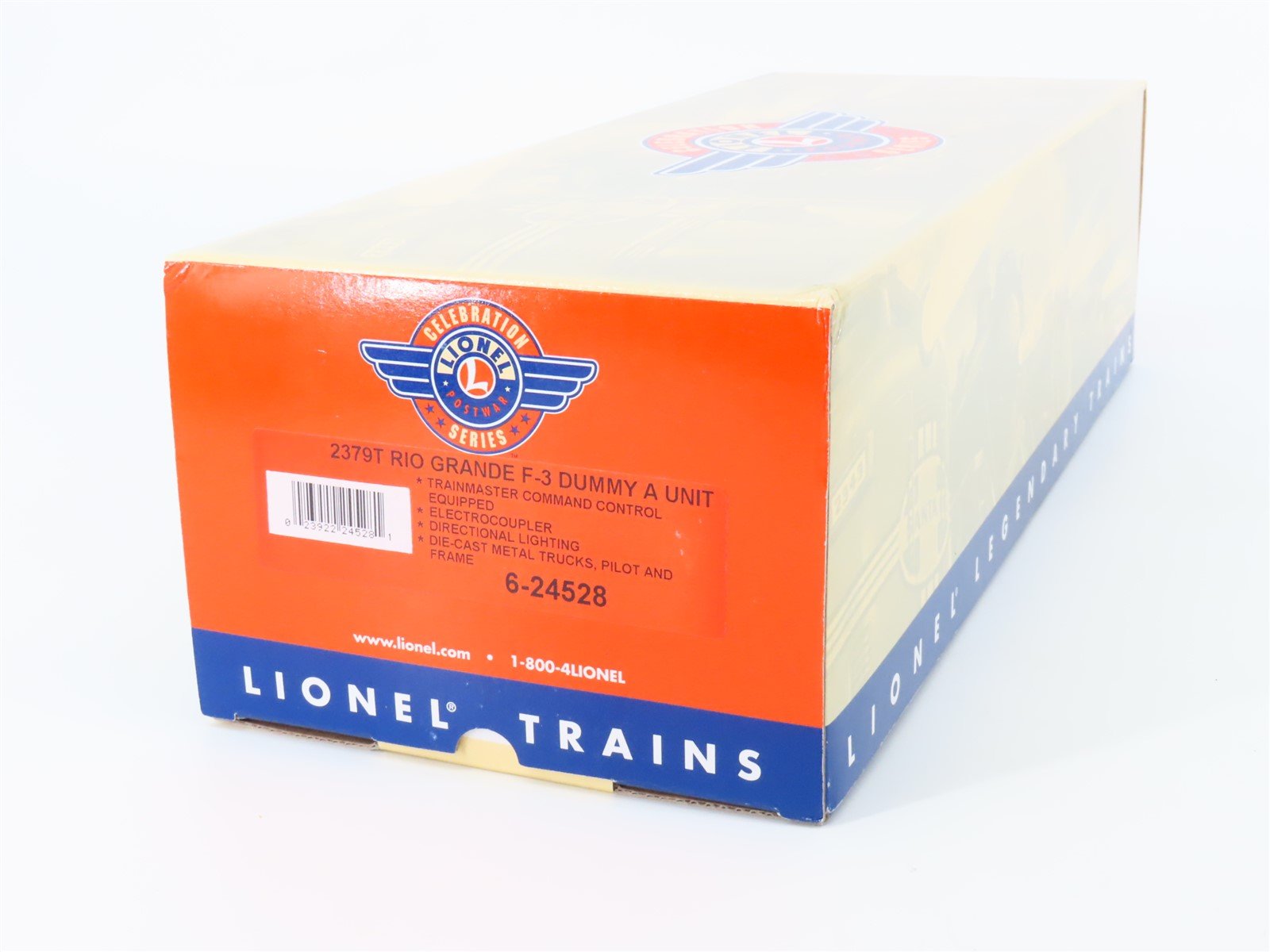 O Gauge 3-Rail Lionel 2379T Celebration D&RGW Rio Grande F3A Diesel - Unpowered