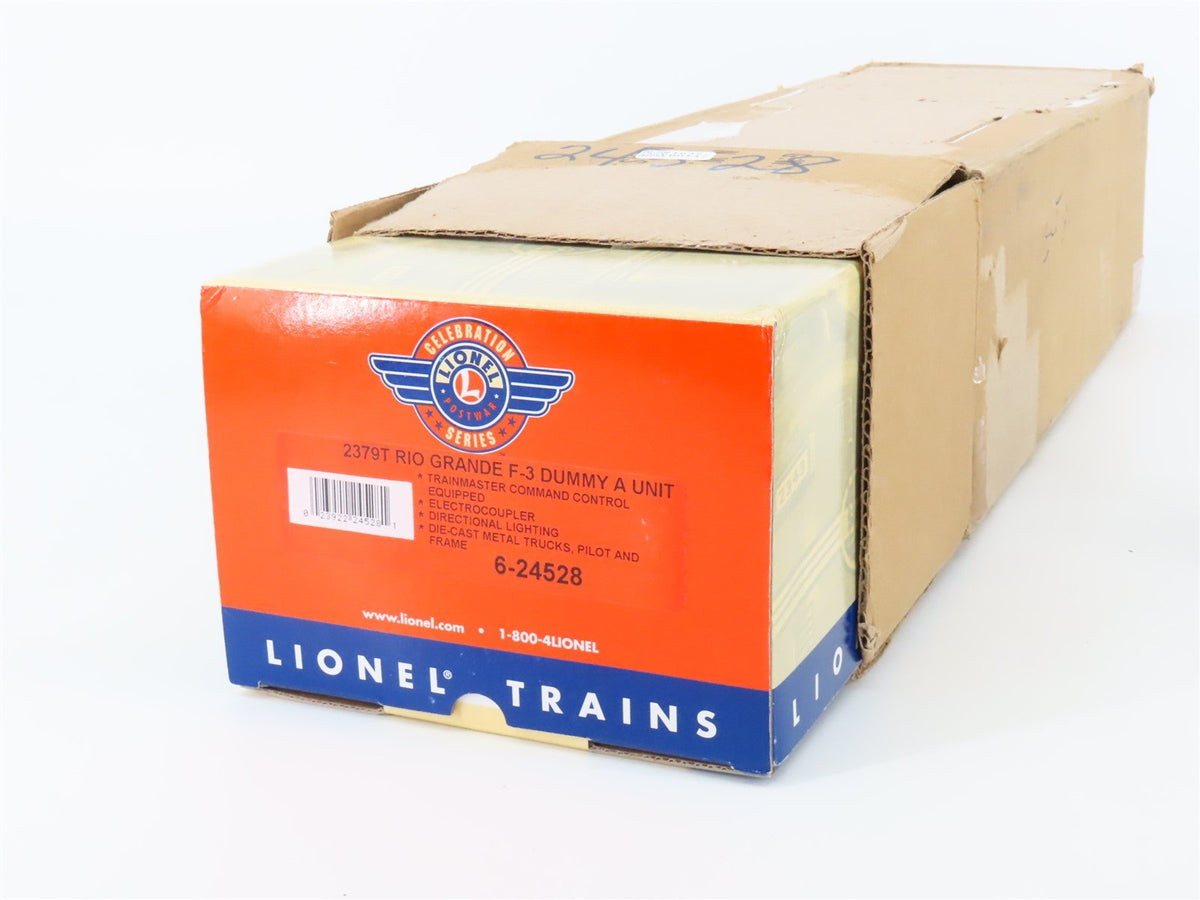 O Gauge 3-Rail Lionel 2379T Celebration D&amp;RGW Rio Grande F3A Diesel - Unpowered