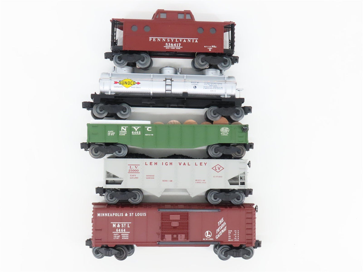 O 3-Rail Lionel 6-31776 #2219W DL&amp;W &quot;Thunderbird&quot; Trainmaster Diesel Freight Set