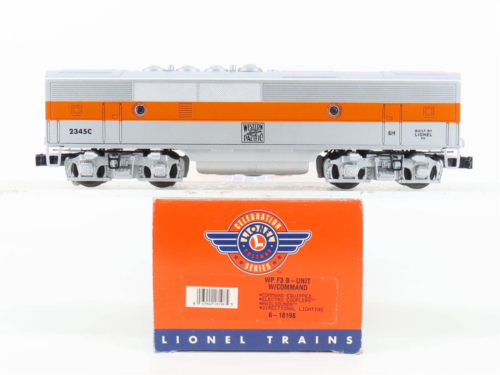 O Gauge 3-Rail Lionel 6-18198 WP F3B Diesel #2345C - Unpowered w/ TMCC & Sound