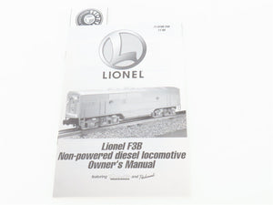 O Gauge 3-Rail Lionel 6-18198 WP F3B Diesel #2345C - Unpowered w/ TMCC & Sound