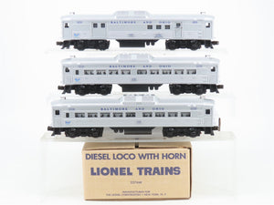 O Gauge 3-Rail Lionel 2276W B&O Baltimore & Ohio Budd RDC Commuter Train Set
