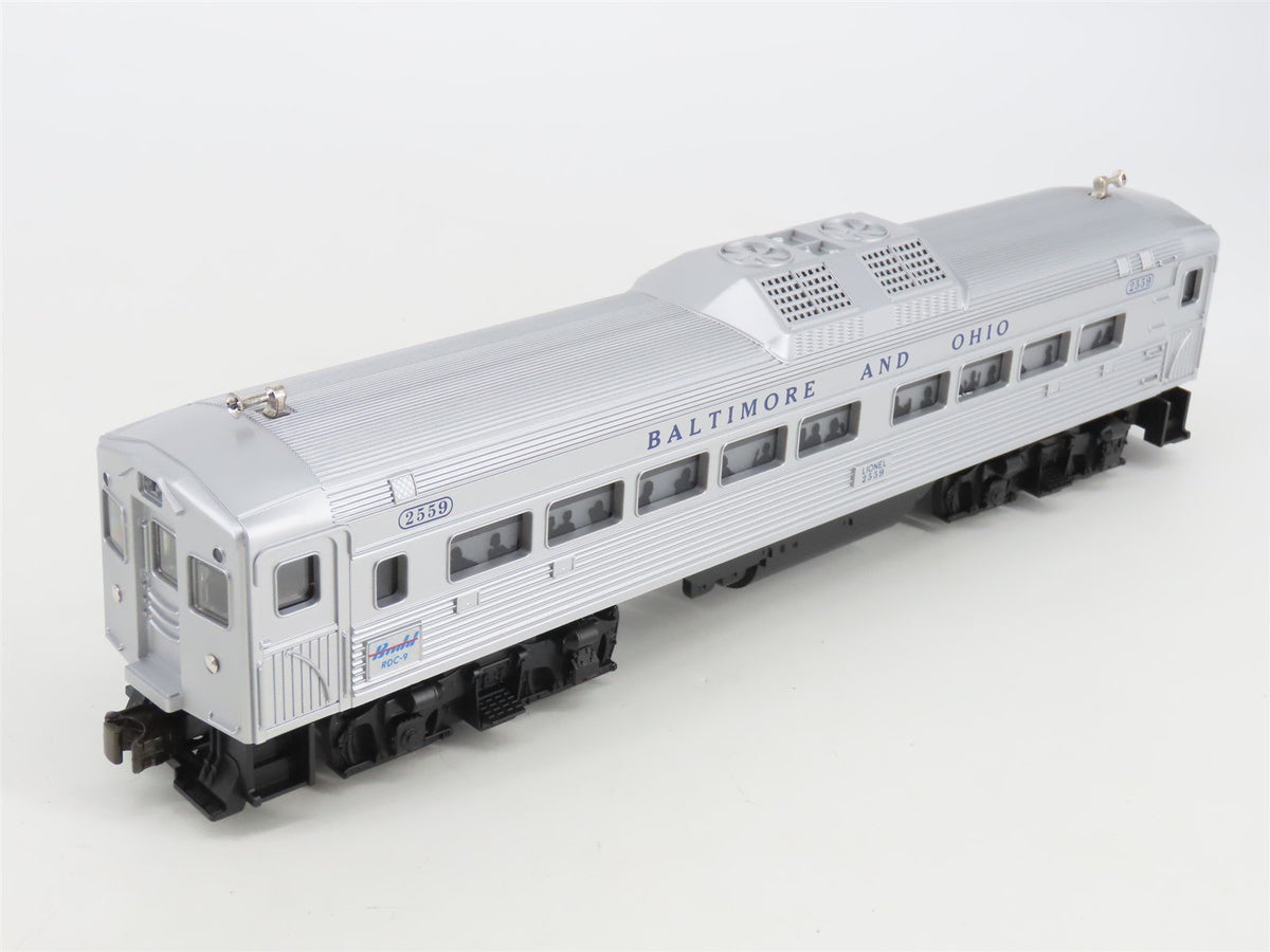 O Gauge 3-Rail Lionel 2276W B&amp;O Baltimore &amp; Ohio Budd RDC Commuter Train Set