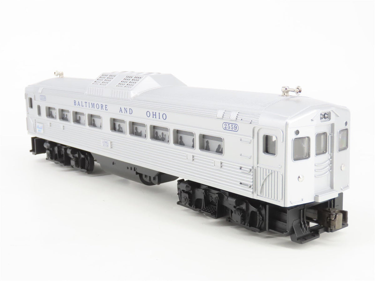 O Gauge 3-Rail Lionel 2276W B&amp;O Baltimore &amp; Ohio Budd RDC Commuter Train Set