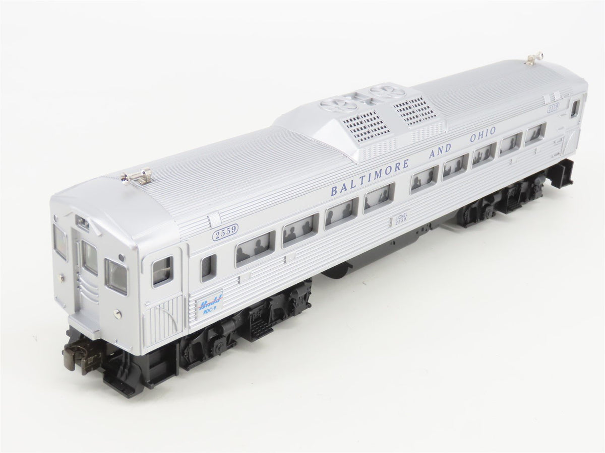 O Gauge 3-Rail Lionel 2276W B&amp;O Baltimore &amp; Ohio Budd RDC Commuter Train Set