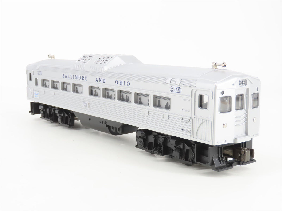 O Gauge 3-Rail Lionel 2276W B&amp;O Baltimore &amp; Ohio Budd RDC Commuter Train Set