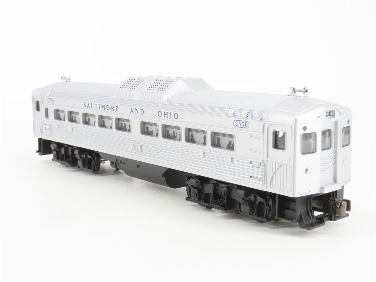 O Gauge 3-Rail Lionel 2276W B&amp;O Baltimore &amp; Ohio Budd RDC Commuter Train Set