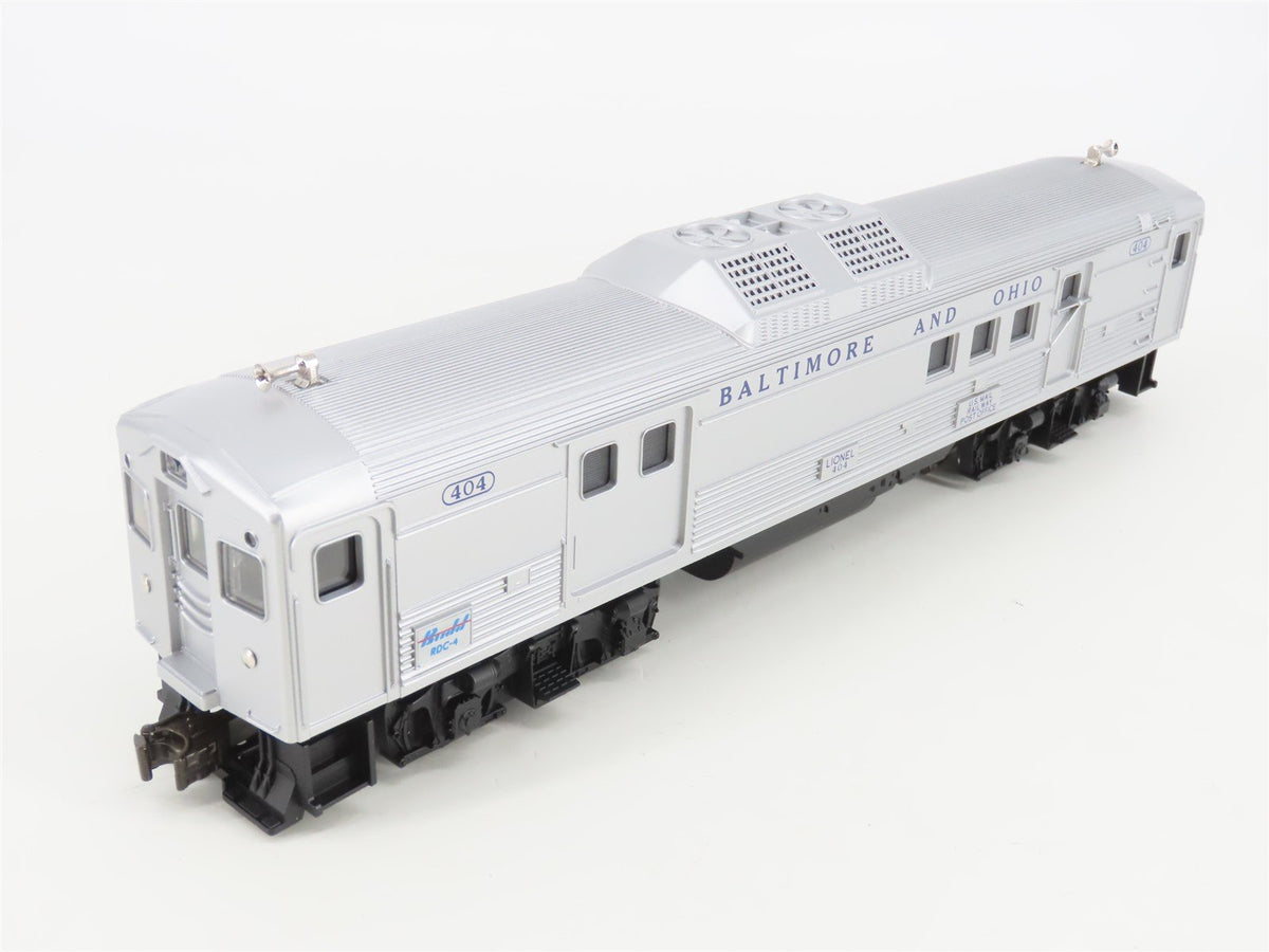 O Gauge 3-Rail Lionel 2276W B&amp;O Baltimore &amp; Ohio Budd RDC Commuter Train Set