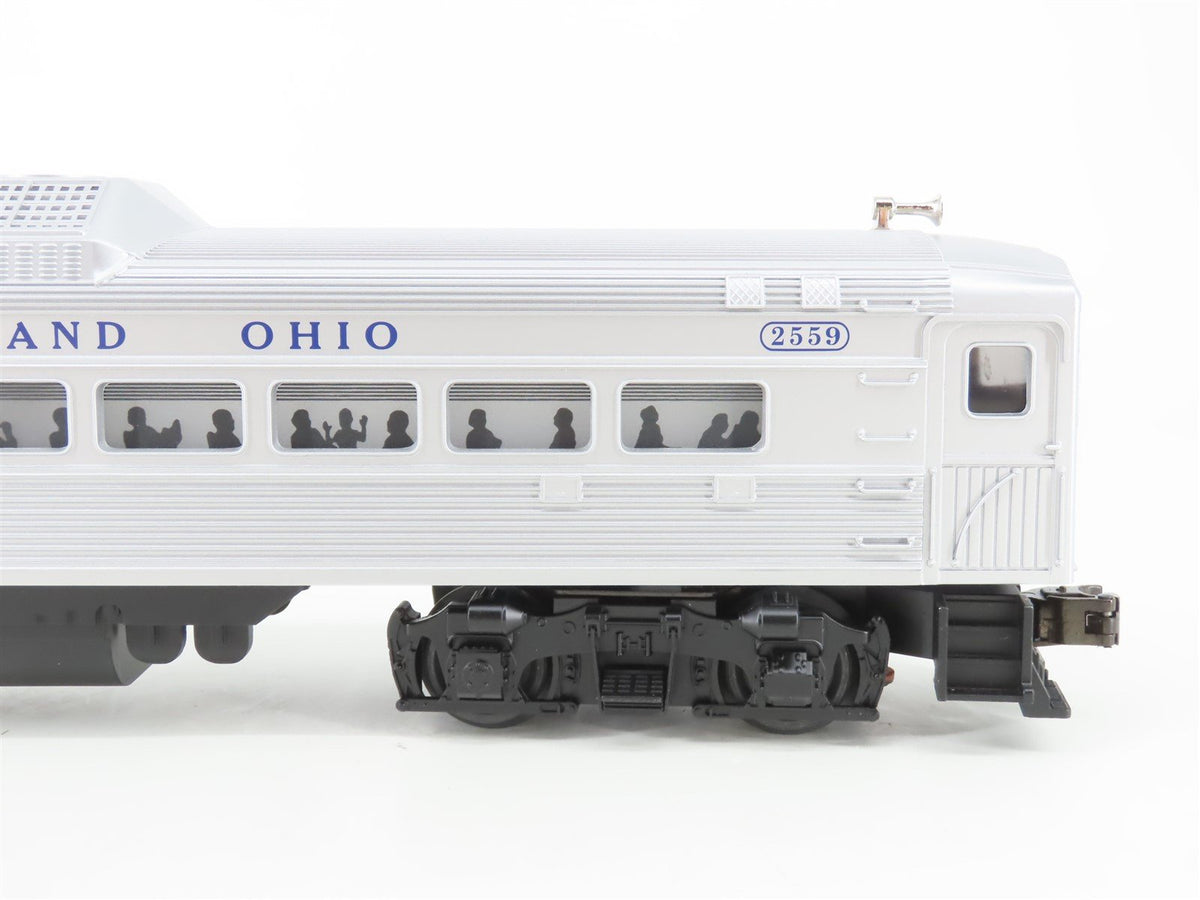 O Gauge 3-Rail Lionel 2276W B&amp;O Baltimore &amp; Ohio Budd RDC Commuter Train Set