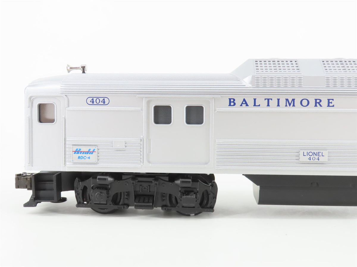 O Gauge 3-Rail Lionel 2276W B&amp;O Baltimore &amp; Ohio Budd RDC Commuter Train Set