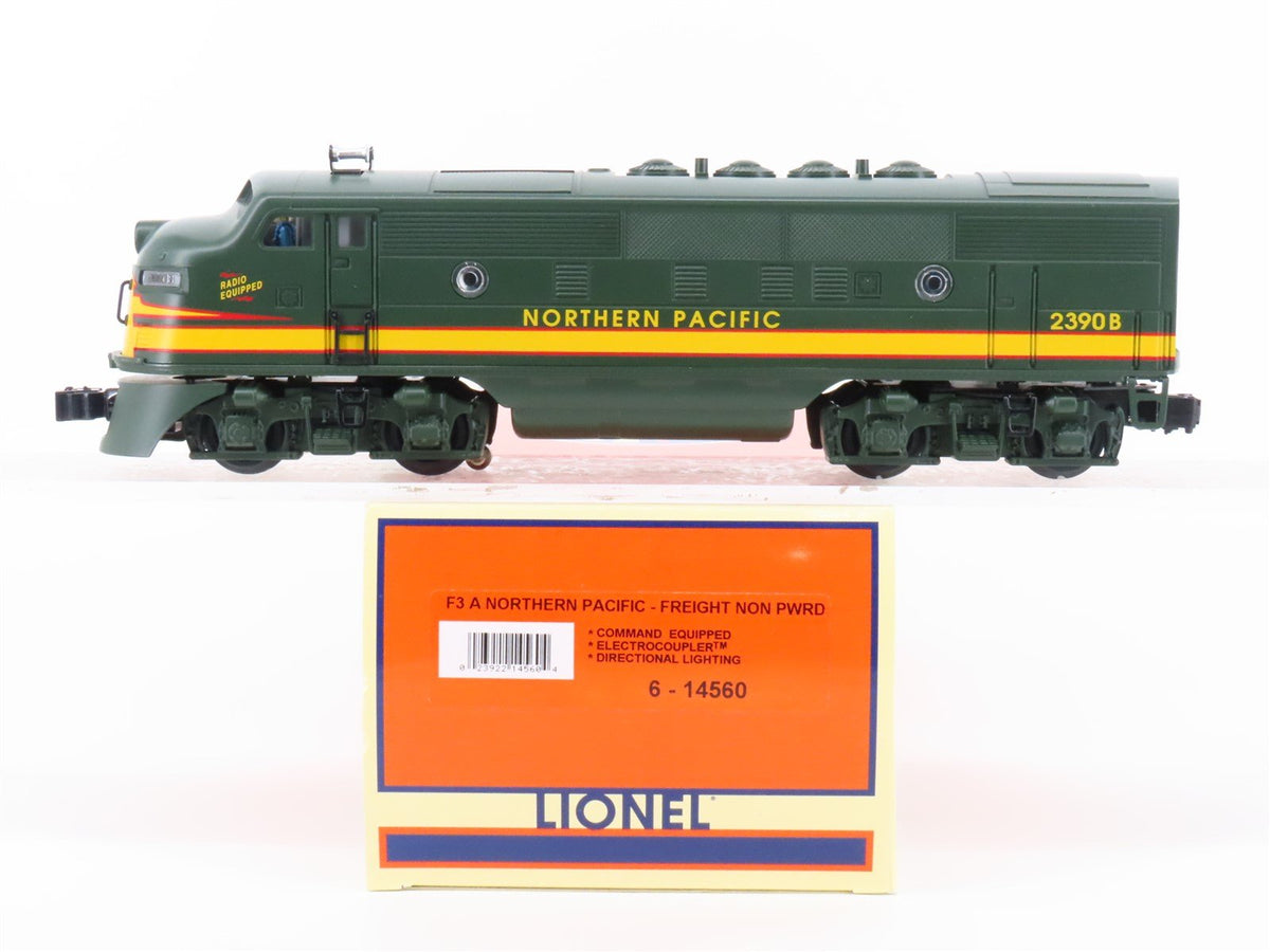 O Gauge 3-Rail Lionel 6-14560 NP F3A Diesel #2390B - Unpowered w/ TMCC