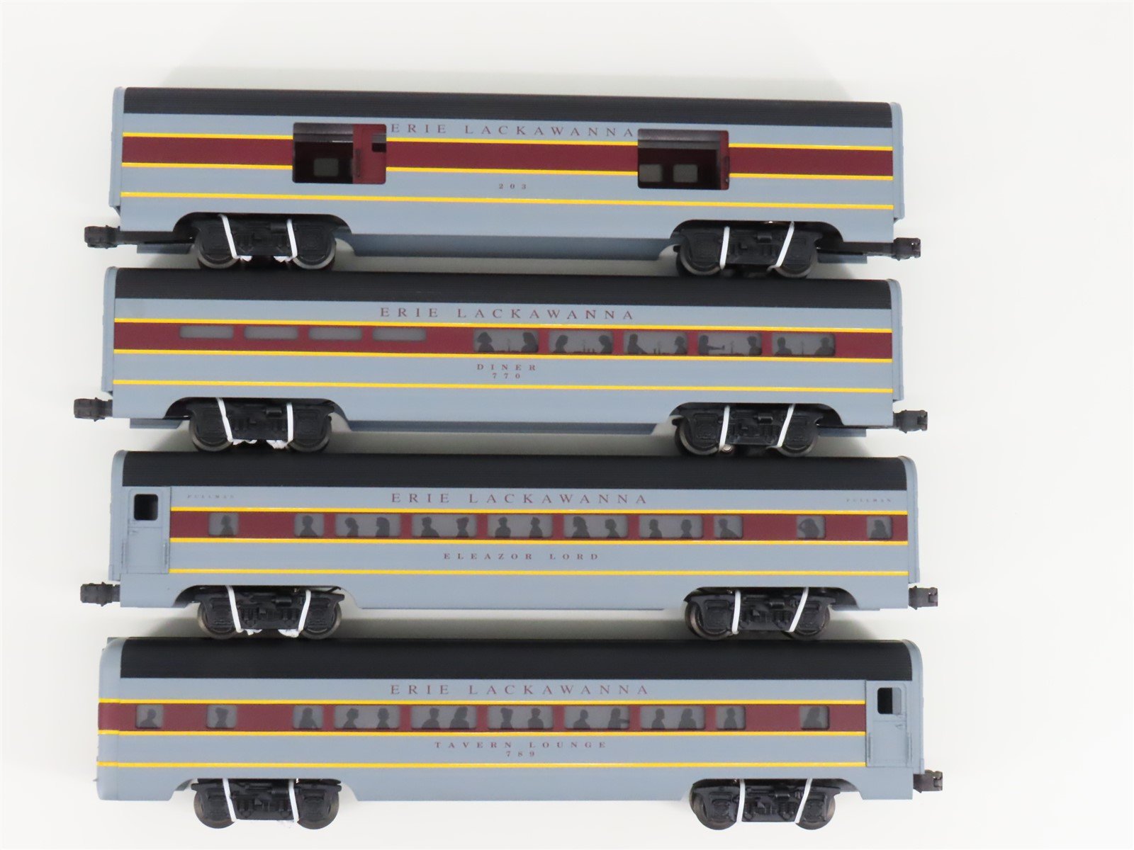 O Gauge 3-Rail Lionel 6-29122 EL Phoebe Snow F3A/B Diesel Passenger Set w/ Sound